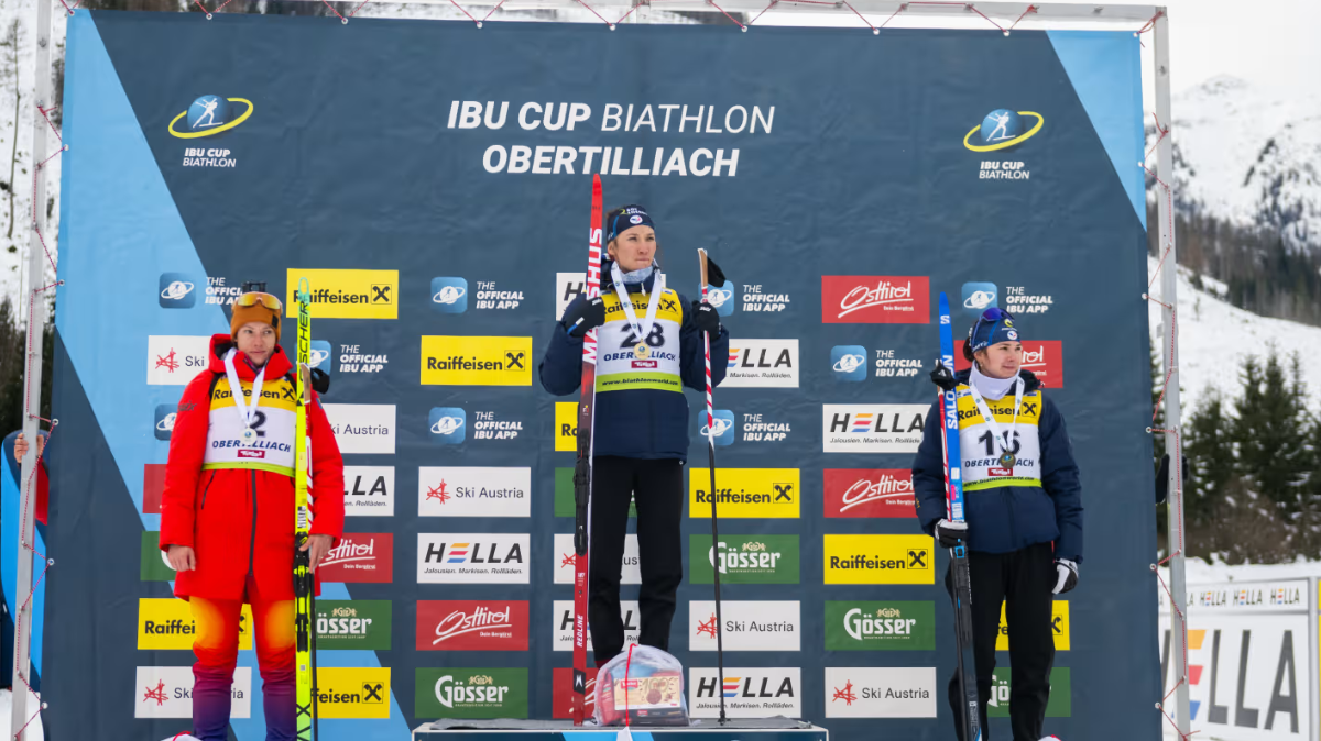 L'IBU Cup débute par une victoire pour les Bleues succès de Paula Botet sur le sprint d'Obertilliach