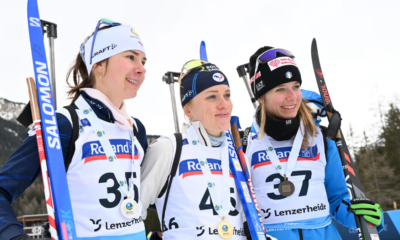 Les Bleues toujours au top en IBU Cup Sophie Chauveau mène un doublé français sur le sprint de Lenzerheide