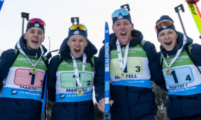 Les Bleuets en démonstration sur le relais de Val Martello en Junior Cup, les Françaises 3èmes (1)
