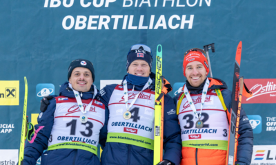 Les Bleus entament l'IBU Cup avec un podium Oscar Lombardot 2ème du sprint d'Obertilliach
