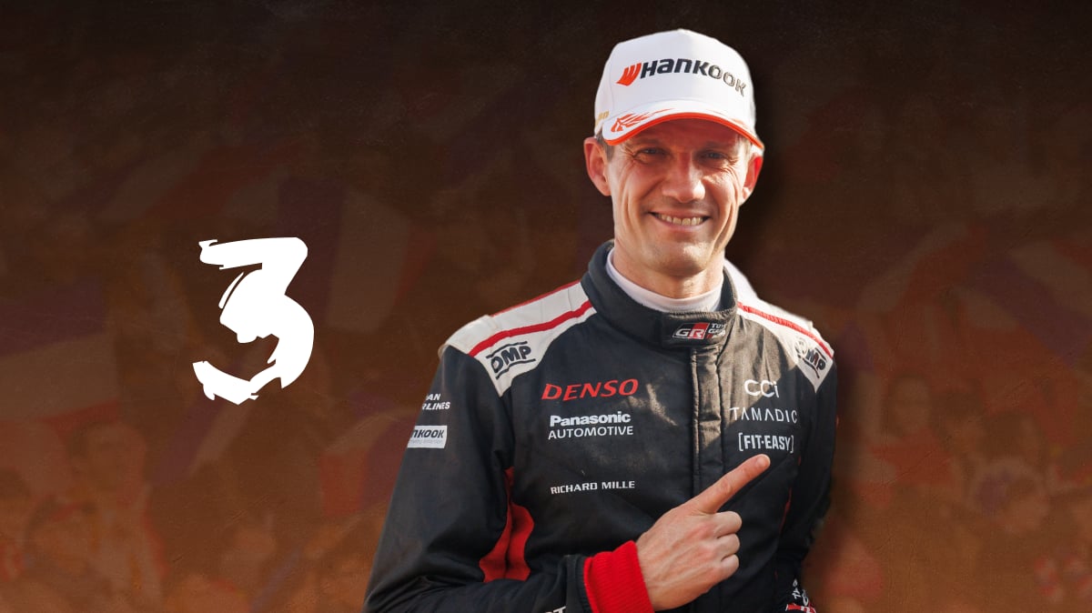 L’éternel Sébastien Ogier, 3ème de notre classement du Champion des Champions français 2025