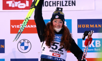 Lou Jeanmonnot survole le sprint à Hochfilzen première victoire individuelle de la saison pour la Française ! (2)