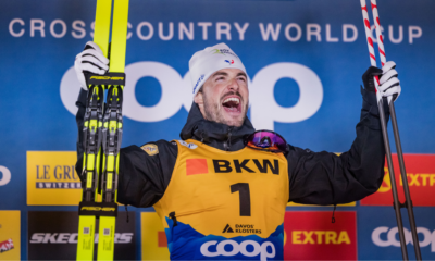 Lucas Chanavat remporte le sprint de Davos au terme d'une magnifique dernière ligne droite