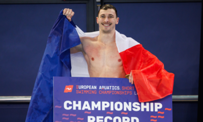Maxime Grousset en or le Français sacré sur le 100m papillon des championnats d'Europe en petit bassin