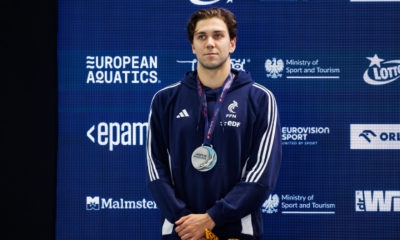 Mewen Tomac voit double aux championnats d'Europe en petit bassin nouvelle médaille d'argent pour le nageur français
