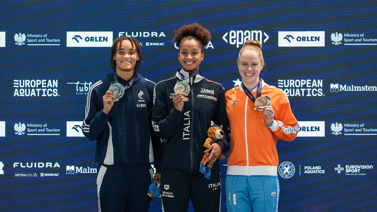 Nouvelle médaille pour les Bleus aux Championnats d'Europe en petit bassin Analia Pigrée se pare d'argent