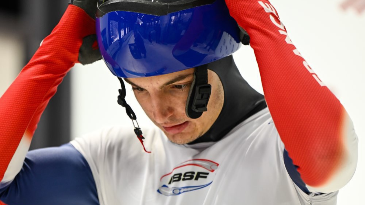 Skeleton Maxime Mingeon se livre sur ses débuts express en Coupe du monde