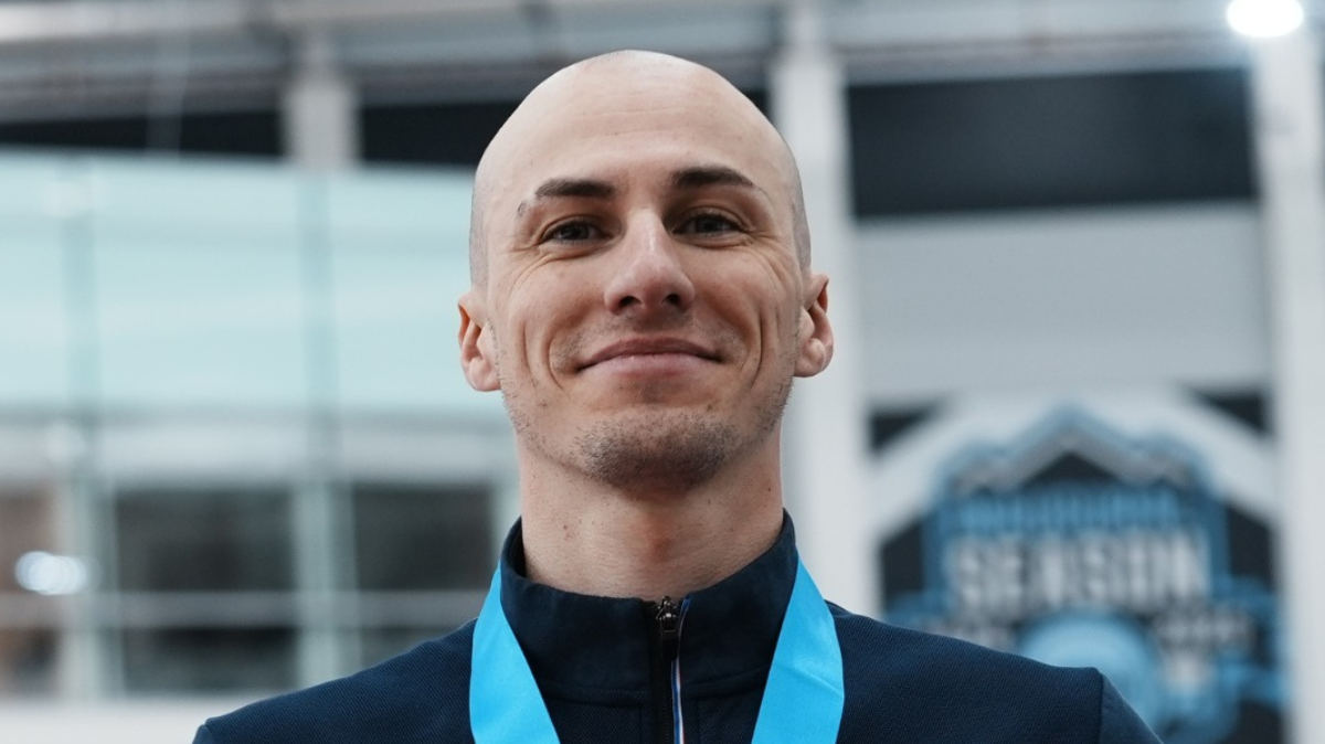 Timothy Loubineaud s'offre un podium sur 10 000 mètres lors de la coupe du monde de Heerenveen