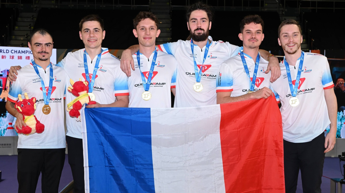 Titre historique pour le bowling français les Bleus champions du monde par équipes !