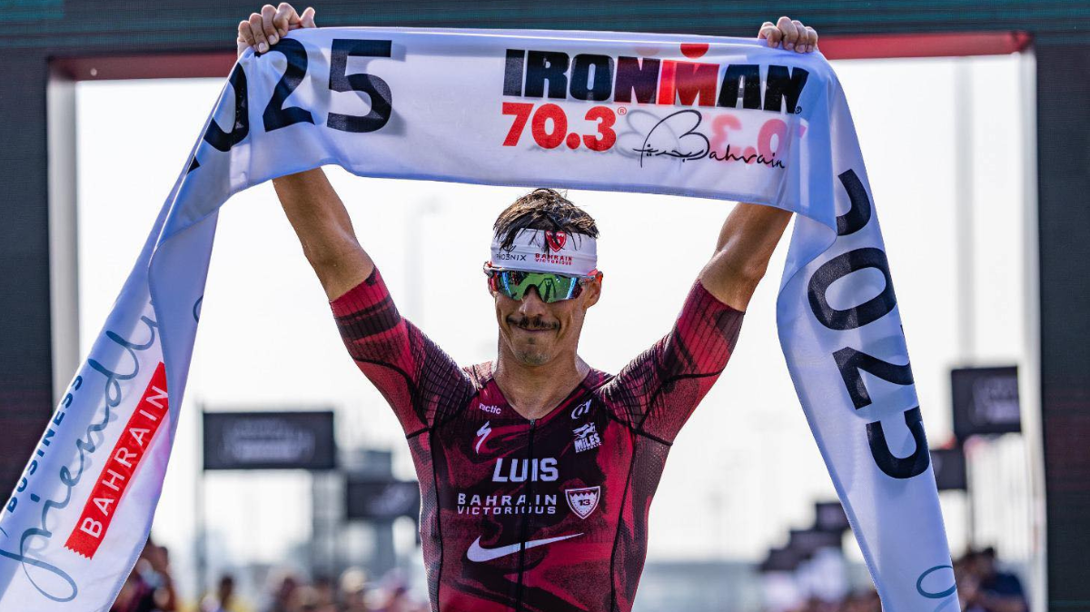 Vincent Luis continue de gagner le Français remporte l'Ironman 70.3 de Bahreïn
