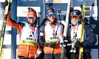 2ème podium consécutif pour Amandine Mengin en IBU Cup la Française prend la 3ème place sur la poursuite d'Arber