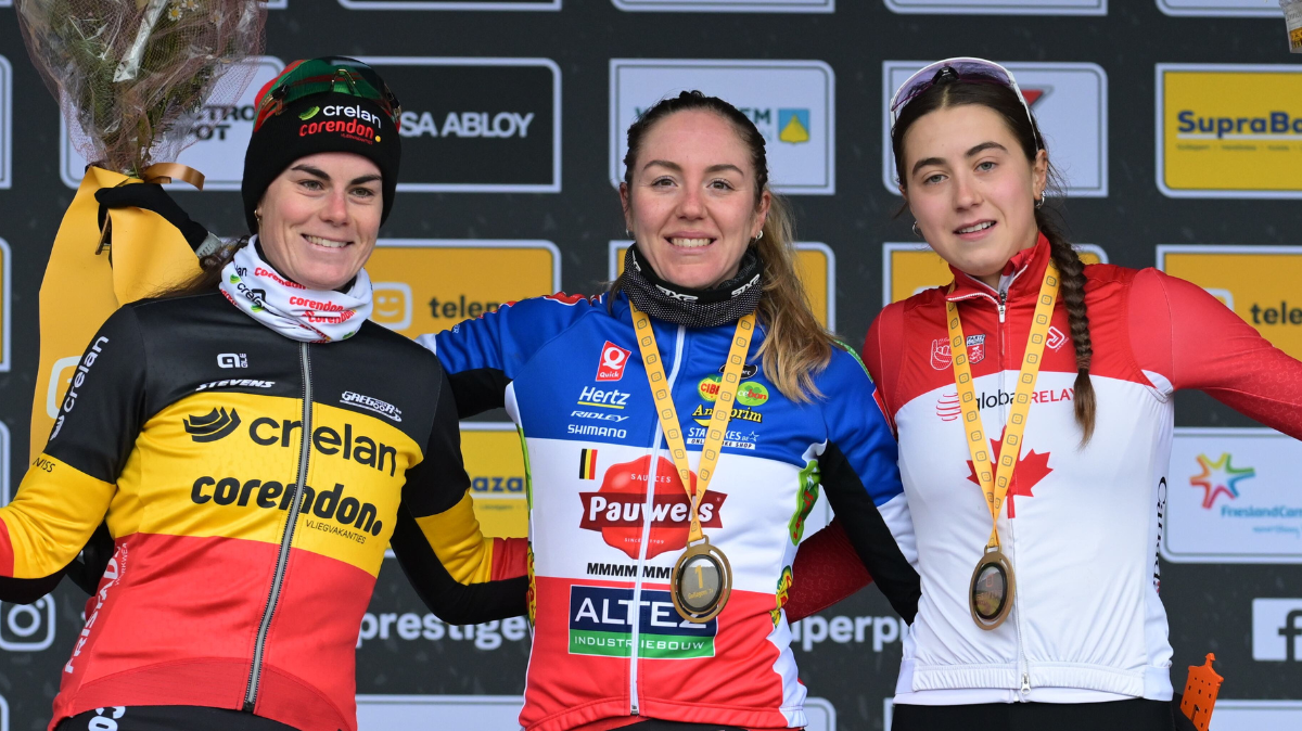 Amandine Fouquenet sur sa lancée avec sa nouvelle équipe, la Française s'impose encore en Superprestige à Gullegem !