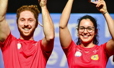Double podium pour les Bleus du tir à Ruse le duo Lamolle-Stepanoff en or, la paire Gallien-Moczo en bronze