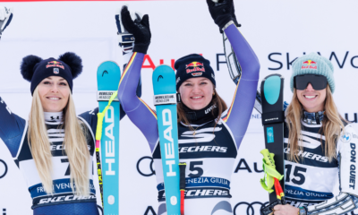 Emma Aicher s’offre le Super-G de Tarvisio devant Lindsey Vonn, Romane Miradoli au pied du podium