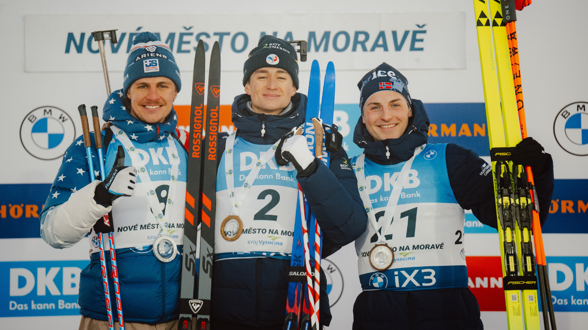 Éric Perrot survole la mass start de Nove Mesto et prend la tête du classement général !
