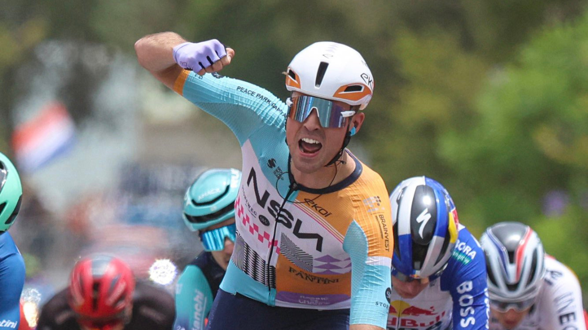 Ethan Vernon remporte au sprint une 4ème étape tronquée sur le Tour Down Under