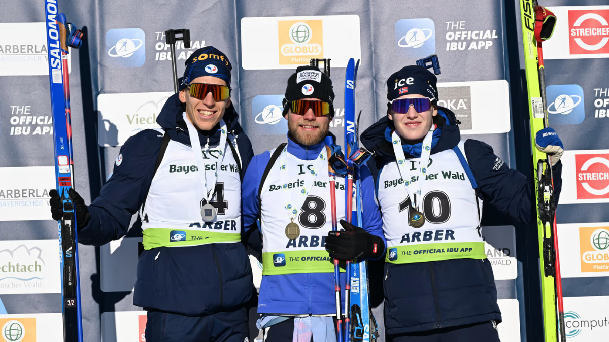 Guigonnat vainqueur devant Paturel les Bleus en feu sur la poursuite d'Arber en IBU Cup