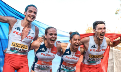 Historique relais mixte français, qui prend l'argent aux Mondiaux de cross-country