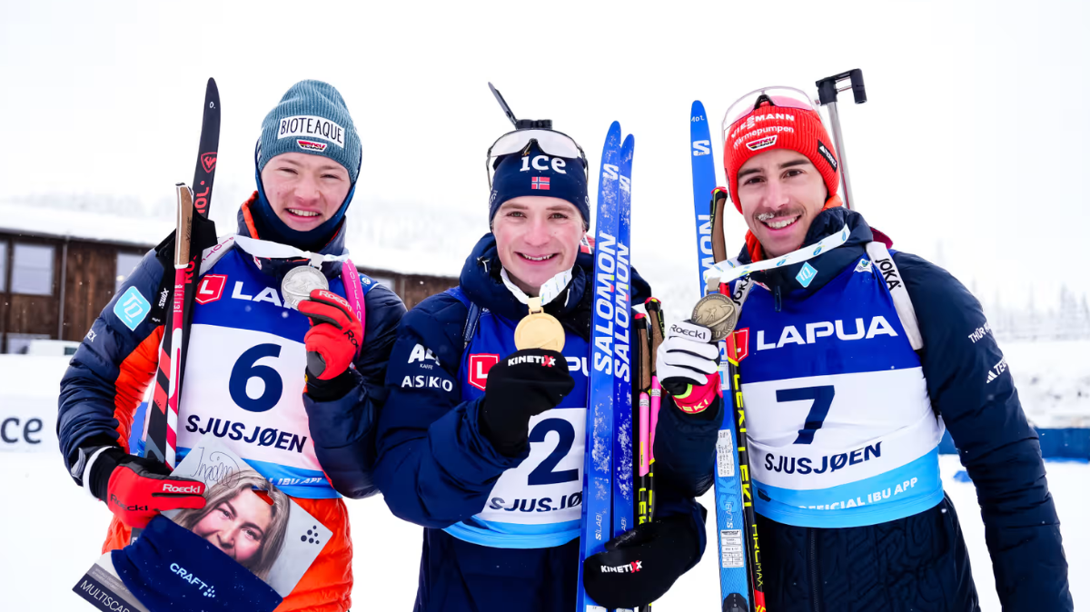 Isak Frey champion d'Europe de la poursuite, les Bleus ont craqué sur le pas de tir