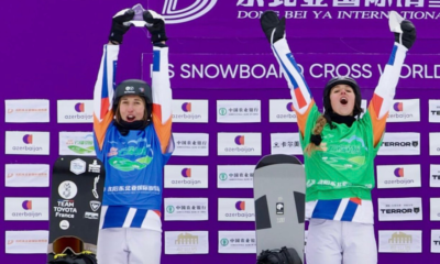 Julia Nirani-Pereira devance Chloé Trespeuch magnifique doublé des Bleues du snowboardcross en Chine !