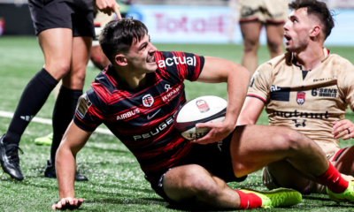 La pépite Lucas Vignères, jeune centre du Stade Toulousain, bientôt prêtée en Pro D2
