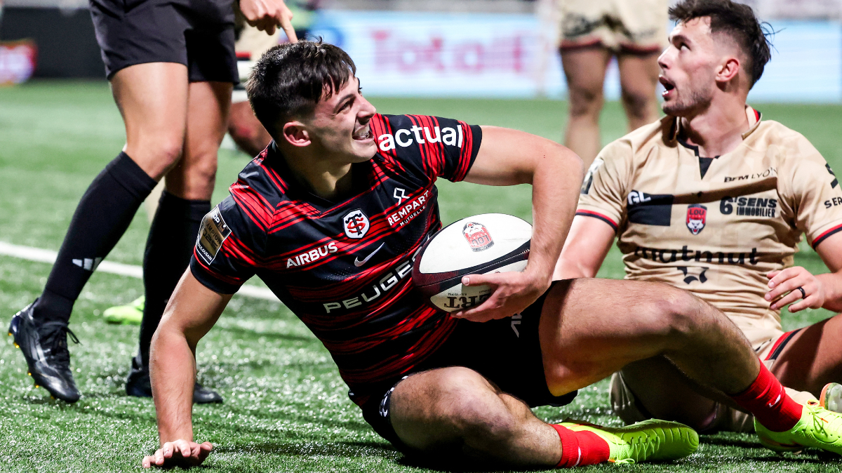 La pépite Lucas Vignères, jeune centre du Stade Toulousain, bientôt prêtée en Pro D2