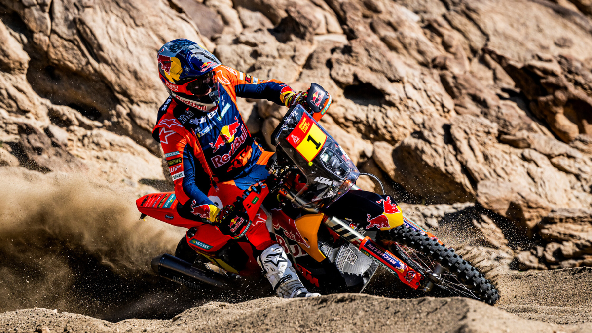 La victoire et la tête du général : Daniel Sanders prend le pouvoir sur la 2ème étape du Dakar