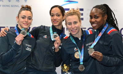 Les Bleues du fleuret se parent d'argent à la Coupe du monde de Hong Kong