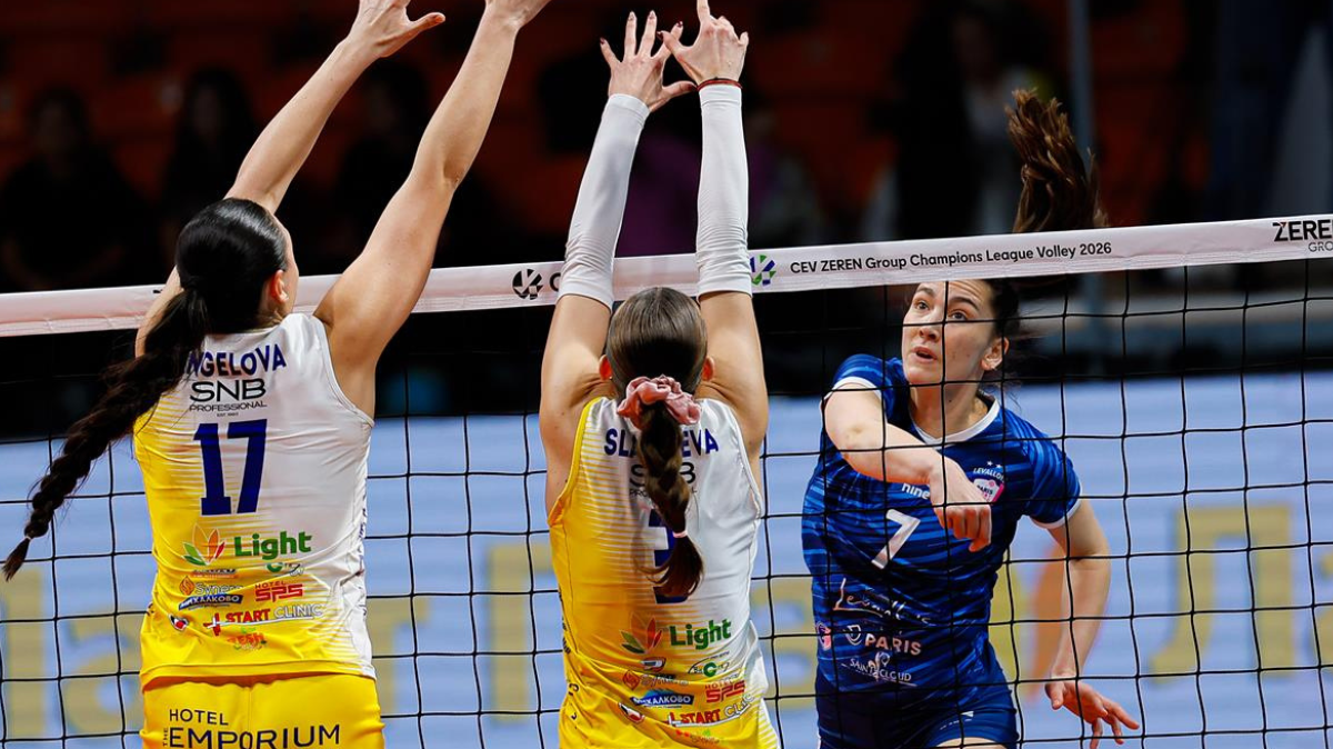 Levallois Paris Saint-Cloud gâche une belle occasion en Ligue des champions de volley à Plovdiv