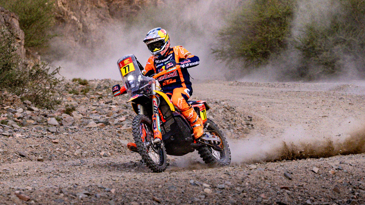 Luciano Benavides renverse le Dakar en motos pour deux petites secondes !