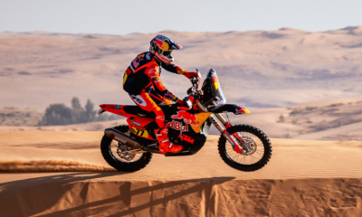 Luciano Benavides survole la 7ème étape du Dakar en motos, la bonne opération pour Daniel Sanders
