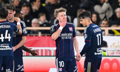 Lyon frappe fort à Monaco l'OL reste en course pour l’Europe, l'ASM abandonne ses illusions en Ligue 1