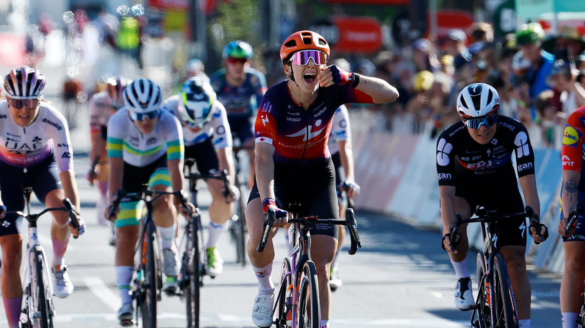 Maggie Coles-Lyster s'impose au terme d'une arrivée houleuse sur la Schwalbe Women's One Day Classic