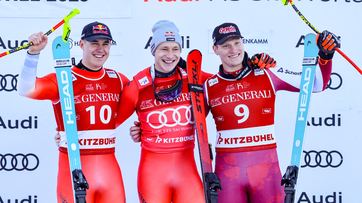 Marco Odermatt coiffe Franjo von Allmen et conserve sa couronne sur le Super-G de Kitzbühel