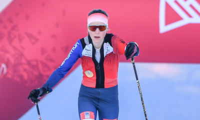 Nouveau doublé Français à Courchevel Axelle Gachet-Mollaret écrase la vertical race devant Emily Harrop