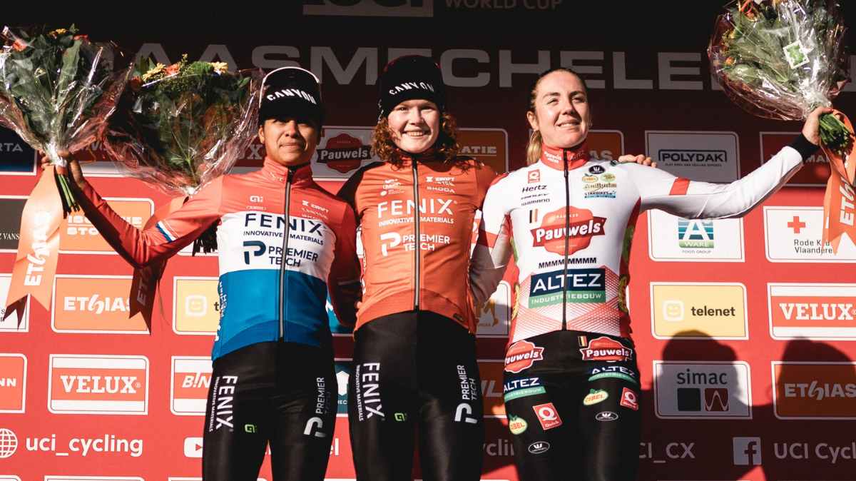 Nouveau podium de Amandine Fouquenet à Maasmechelen, Puck Pieterse victorieuse (1)