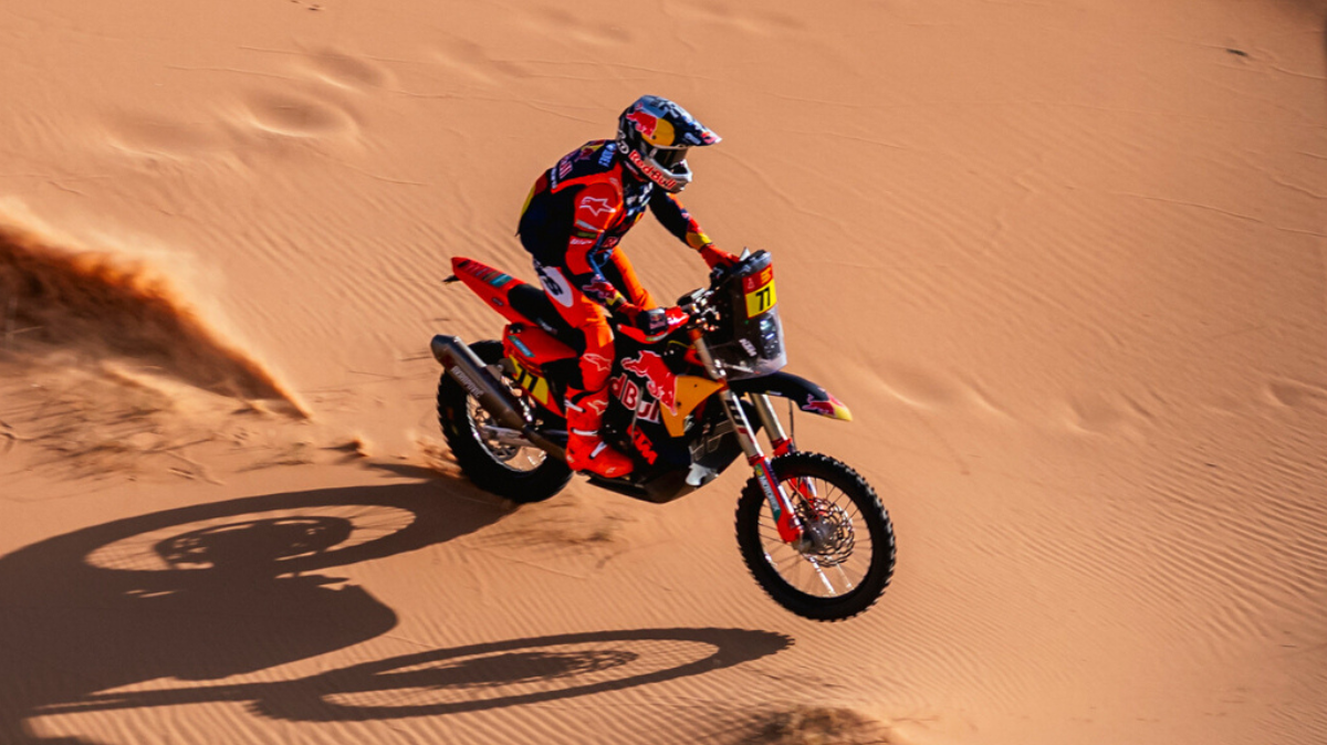 Nouveau récital de Luciano Benavides en motos : l'Argentin écrase la 8ème étape du Dakar