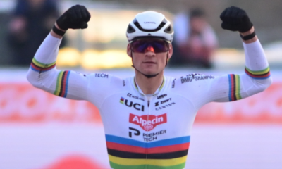 Nouvelle démonstration de Mathieu van der Poel, intouchable sur la neige de Zonhoven