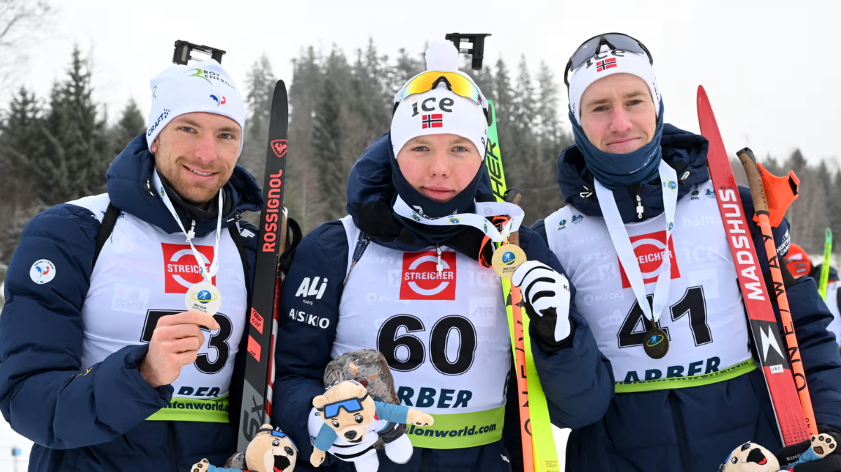 Podium pour Émilien Claude en IBU Cup le Vosgien termine deuxième de l'individuel court d'Arber