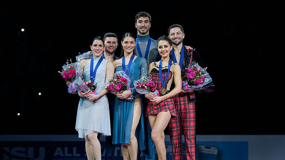 Premier titre européen pour le couple Guillaume Cizeron et Laurence Fournier Beaudry en danse sur glace !