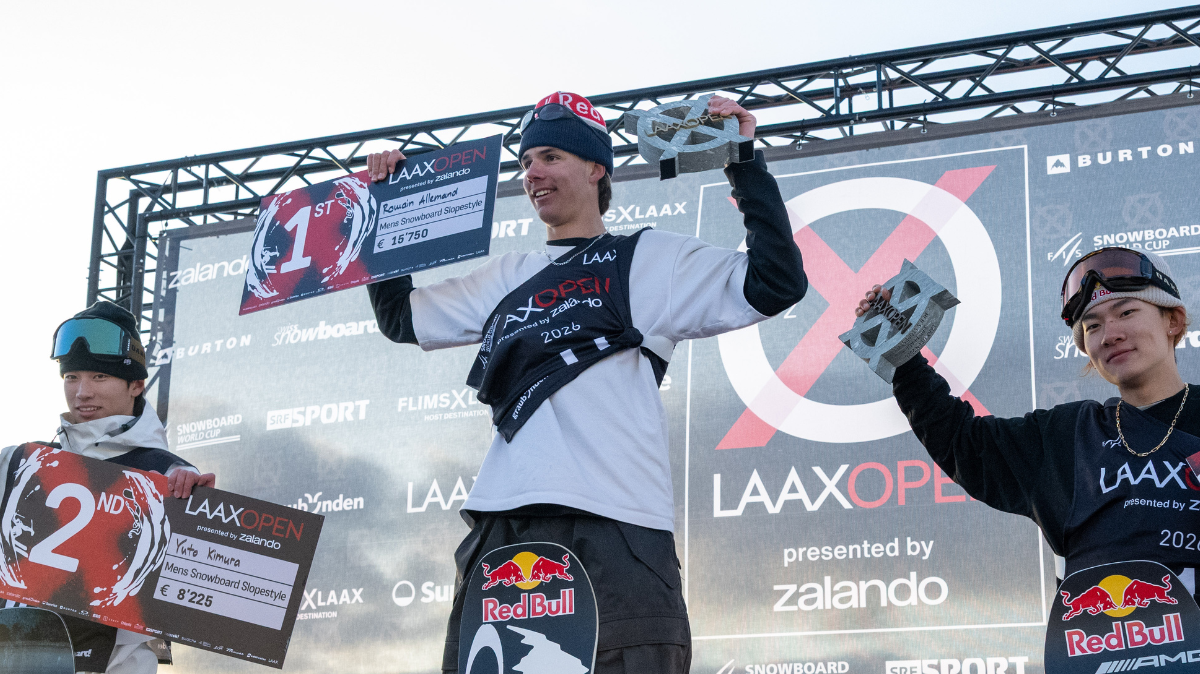 Romain Allemand (slopestyle) vainqueur pour la première fois en Coupe du monde à trois semaines des Jeux Olympiques !
