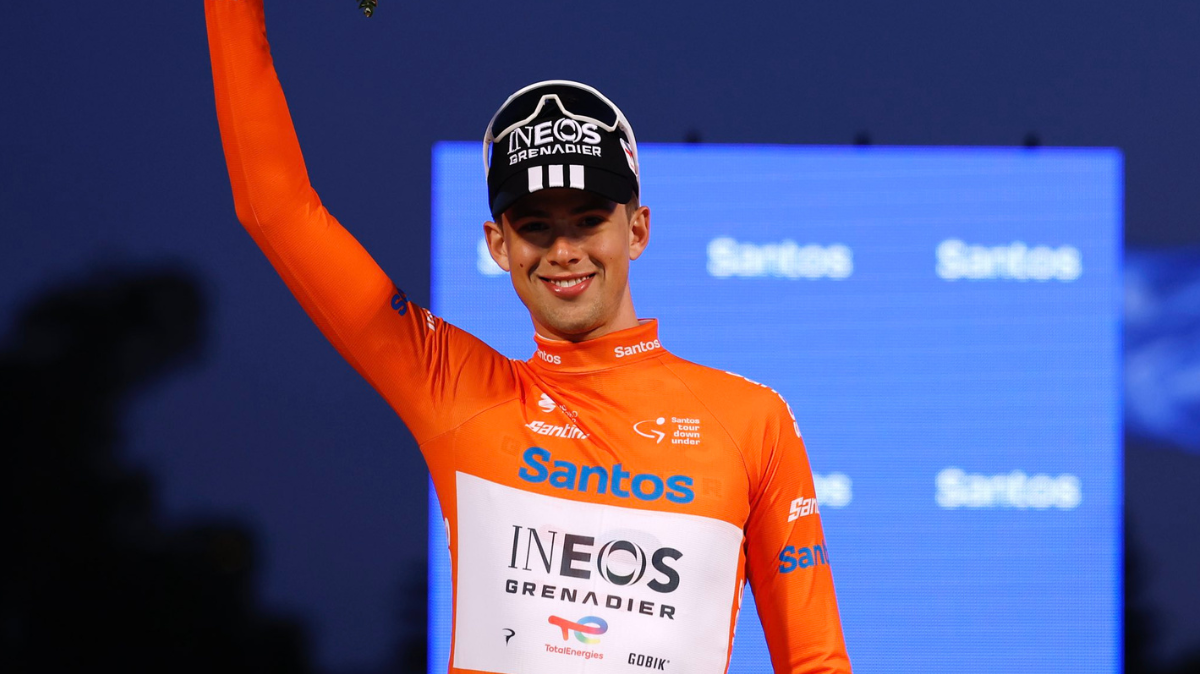 Samuel Watson coiffe Ethan Vernon d'un souffle sur le prologue du Tour Down Under