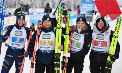 Sans pitié, les Bleues du biathlon dominent aisément le relais femmes d'Oberhof