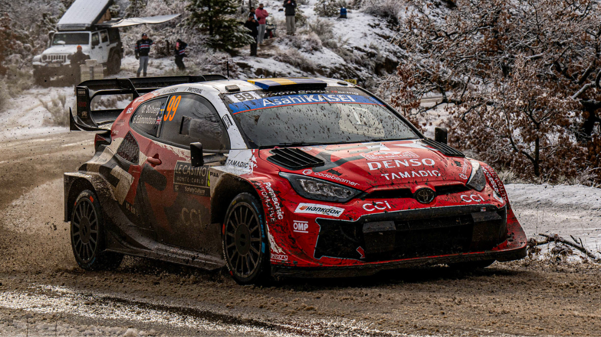 Sébastien Ogier n'a rien pu faire : Oliver Solberg triomphe au rallye de Monte-Carlo !
