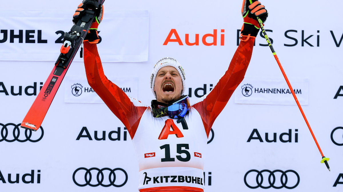 Sensationnel Manuel Feller l'Autrichien s'impose à domicile sur le slalom de Kitzbühel