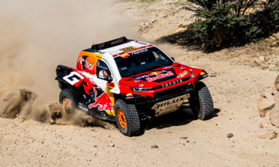Toyota survole la 2ème étape du Dakar chez les autos : Seth Quintero mène un incroyable quintuplé