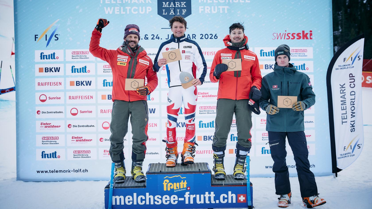 Une victoire pour Yoann Rostolan et deux podiums : les Bleus du télémark régalent sur le sprint parallèle de Melchsee-Frutt