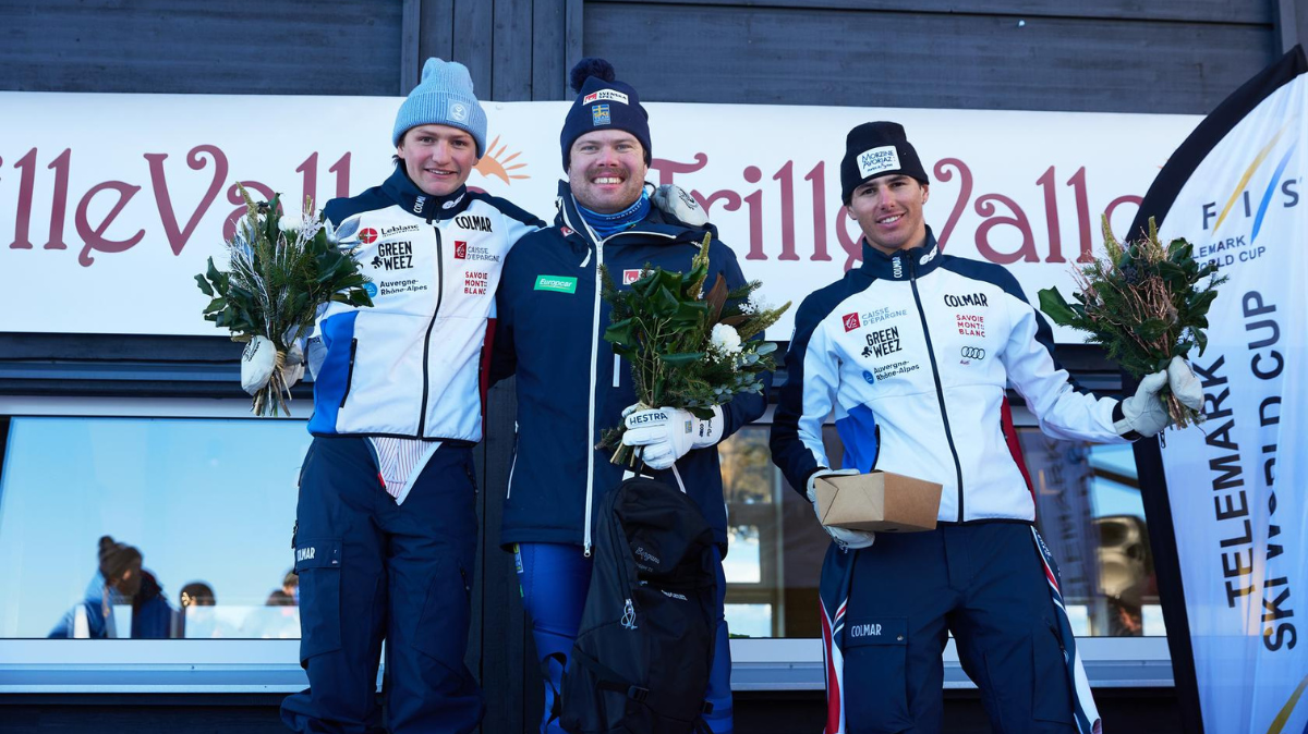 3 podiums dont une victoire pour Yoann Rostolan : Le télémark tricolore cartonne sur le sprint de Trillevallen