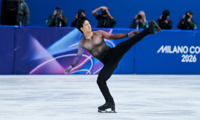 Adam Siao Him Fa troisième du programme court de patinage artistique, Ilia Malinin largement en tête