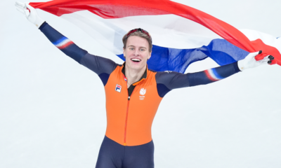 Après le 1000 m, Jens van't Wout sacré champion olympique du 1500 m en short-track